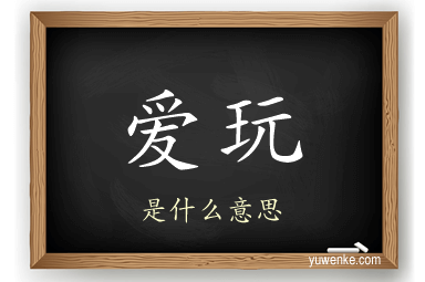爱玩