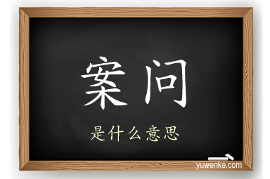 案问