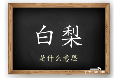 白梨