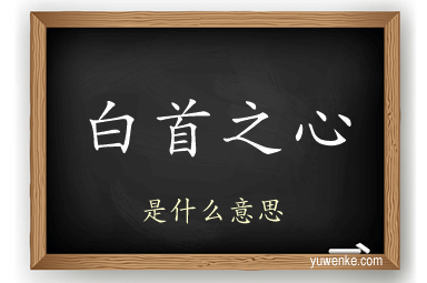 白首之心