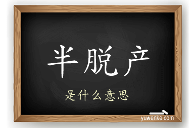 半脱产