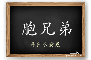 胞兄弟