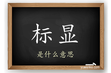 标显