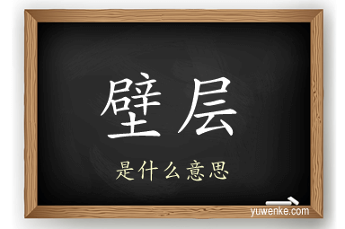 壁层