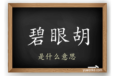 碧眼胡