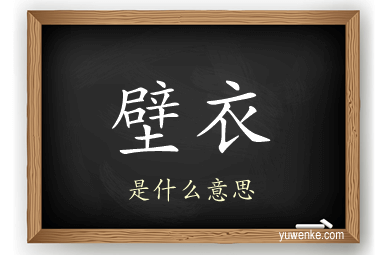 壁衣