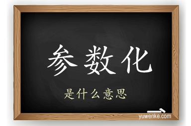 参数化
