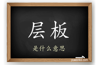 层板