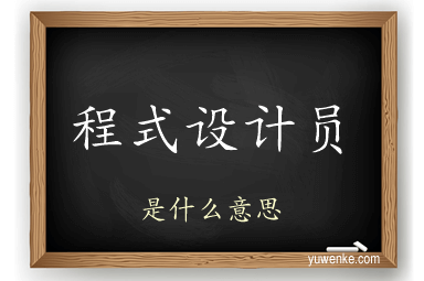 程式设计员
