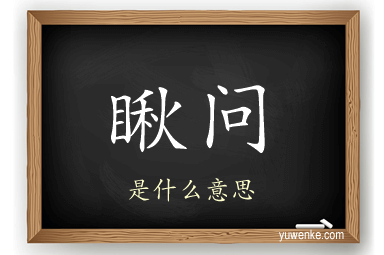 瞅问