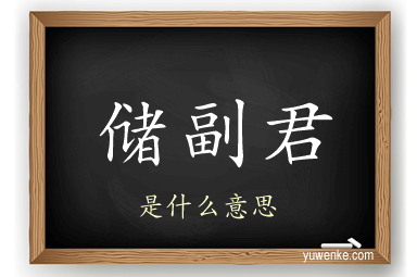 储副君