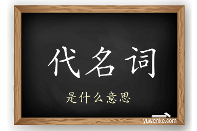 代名词