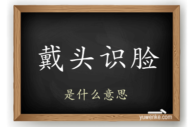 戴头识脸