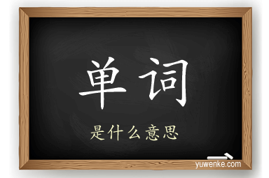 单词