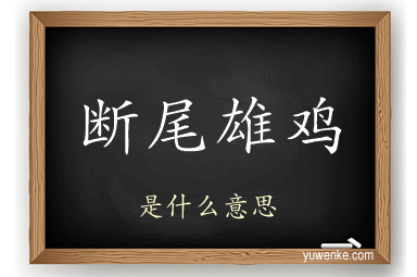 断尾雄鸡