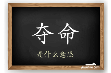 夺命