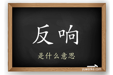 反响