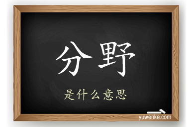 分野