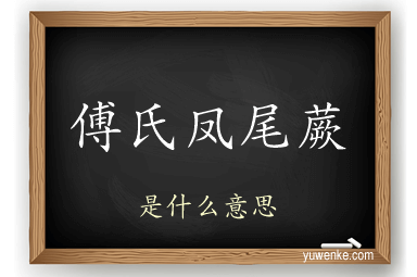 傅氏凤尾蕨