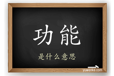 功能