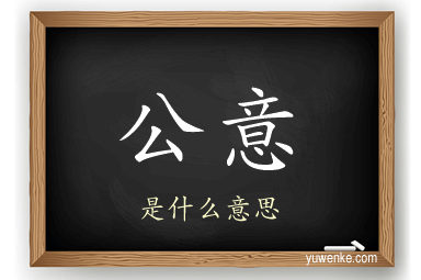 公意