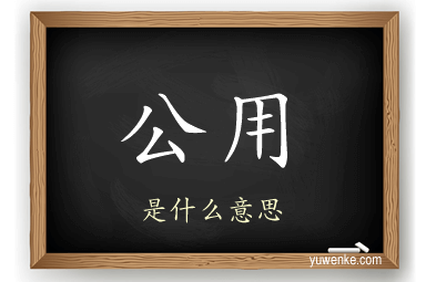 公用