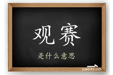 观赛