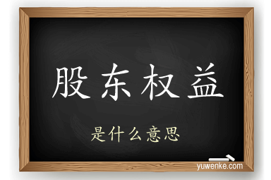 股东权益