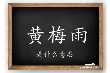 黄梅雨