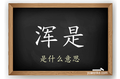 浑是