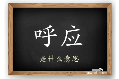 呼应