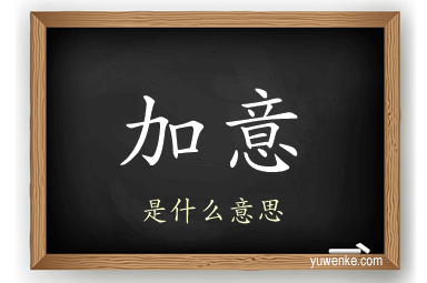 加意