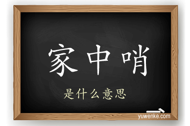 家中哨