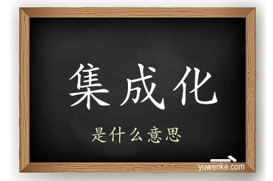 集成化
