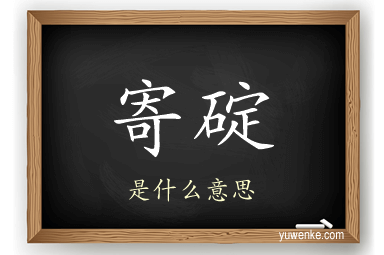 寄碇