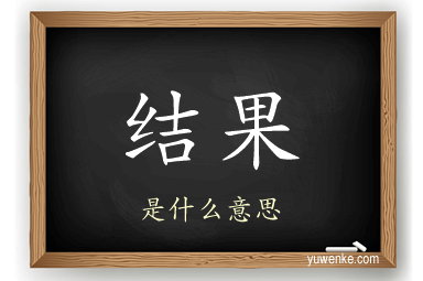 结果