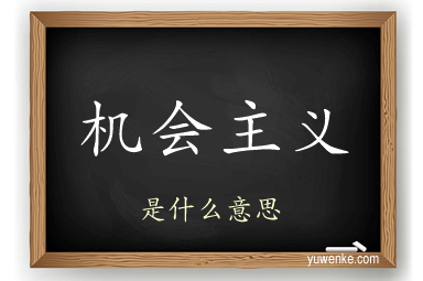 机会主义