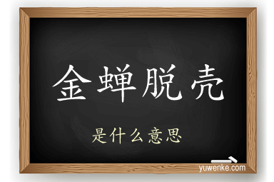 金蝉脱壳