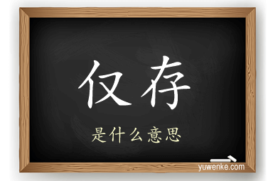 仅存