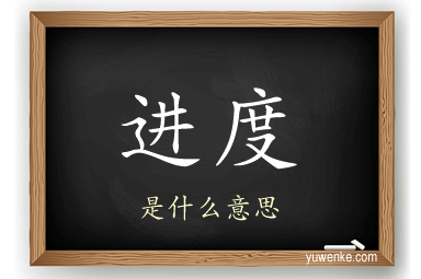 进度
