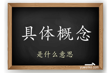 具体概念