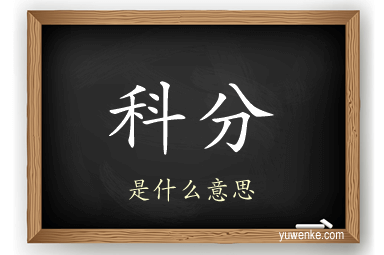 科分