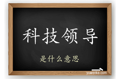 科技领导