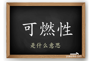 可燃性