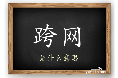 跨网