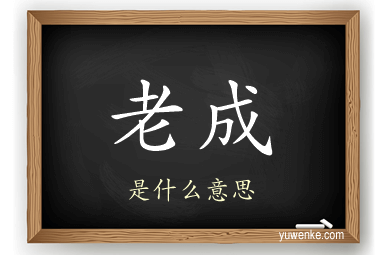 老成