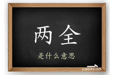 两全
