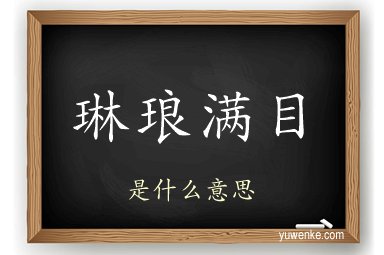 琳琅满目