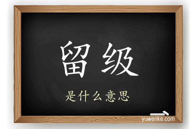 留级