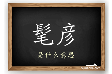 髦彦